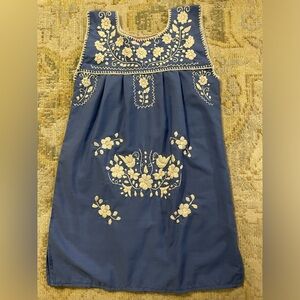 EUC! NATIVA Authentic Mexican embroidered dress.